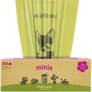 Earth Rated Dog Poop Bags, Extra Thick and Strong Poop Bags for Dogs