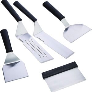 Cuisinart CGS-509 Stainless Steel, Griddle Spatula Set, 5-Piece